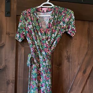 Lilly Pulitzer wrap dress